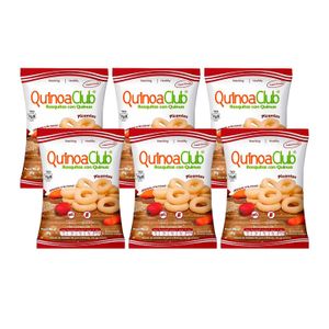 Quinoa Club Snackis + Rosquitas Horneadas  Loncheras X 6 Porciones