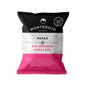 Monterojo Papas Sal Rosada Himalaya X 100 G