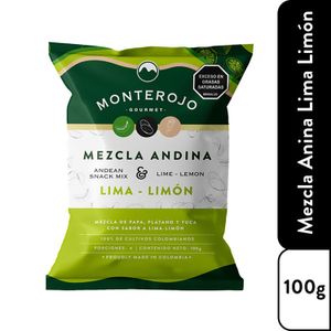 Monterojo Papas Lima Limon X 110 G