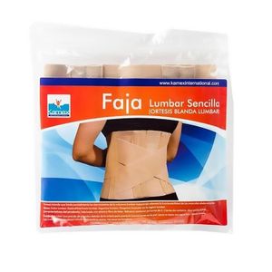 Faja Lumbar Sencilla T.S Rf Km033