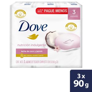 Dove Leche De Coco Jabon X 3 Ud Ul