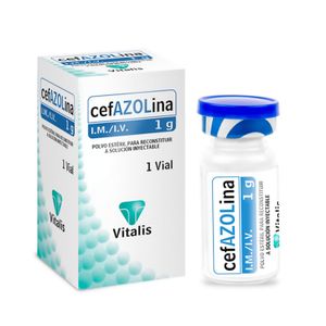 Cefazolina 1Gr X 10Amp Vitalis