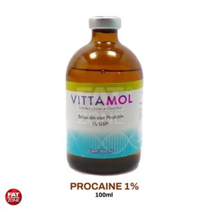 Vittamol Medicina Ortomolecular Solucion De Prokain 1% Usp X 100 Ml