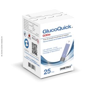 Tiras Reactivas G30 Glucoquick X 25Ud