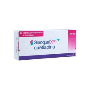 Seroquel Xr 200Mg (Quetiapina) X 30 Tabletas