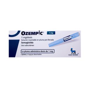 Ozempic 1 Mg/Dosis (Semaglutide) X 1 Pluma Inyec Nn