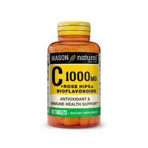 Vitamina C 1000  + Rose Hip Bioflavonoids X 60 Tab