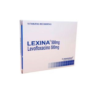 Lexina Levofloxacino 500 Mg X 10 Tab Novamed