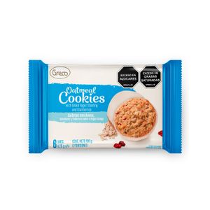 Galletascon Avena Arandanos y Cobertura Sabora Yogurt Griego X 168 G