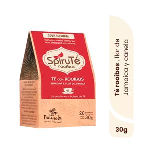 Spirute Rooibos Spirulina y Flor de Jamaica 20 Und X 30 Gr