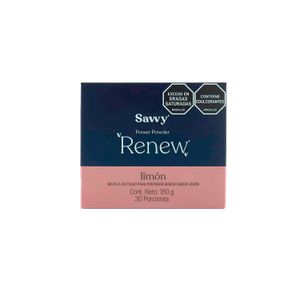 Savvy Renew Limon Mezcla en Polvo X 180 G