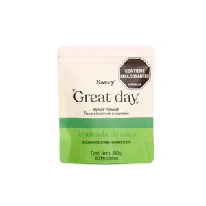 Savvy Great Day Limonada Coco 30 Sachet X 6G