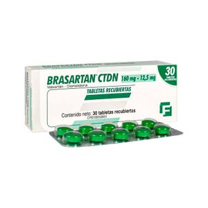 Brasartan Ctdn 160/12.5Mg 30 Tabs Recs