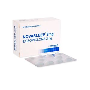 Novasleep (Eszopiclona 2Mg) X 30Tb M(37994)