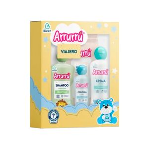 Estuche Arruru Viajero Amarillo  X 4 Und