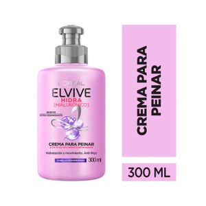 Crema de Peinar Elvive Hidra Hialuro X 300 Ml