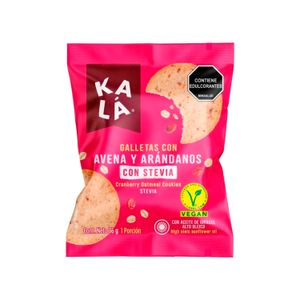 Kala Galletacon Avena y Arandanoscon Stevia X 36 Gr