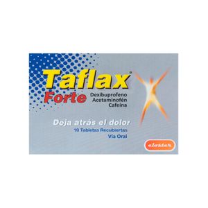 Taflax Forte (Dexi+Aceta250Mg + Cafeina65Mg)  X 10 Tab Closter