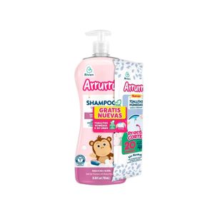 Shampo Cabello Oscuro Arruru X 750 Ml + Toallitas Hum
