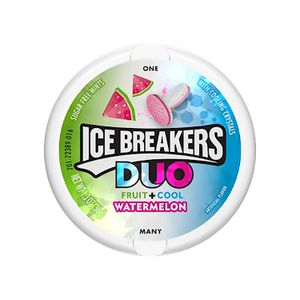 Ice Breakers Duo Fruit  + Cool Watermelon X 36 G