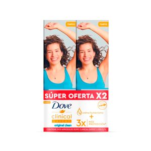 2 Dte.Dove Clin.Expertaer 91G X  150Ml P.E