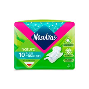 Nosotras Toa.Natural Plus Canal Gel 10 Toa