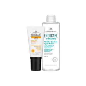 Kit Heliocare 360 Color Water Gel Beige Gratis Endocare Hydractive X 400 Ml