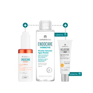 Kit Encocare Radiance C Ferulic Gratis Tensage Contorno Ojo + Hydractyve X 100 Ml