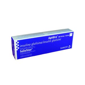 Apidra (Ins.Glulisina) Solostar X 100U/Ml.Sf
