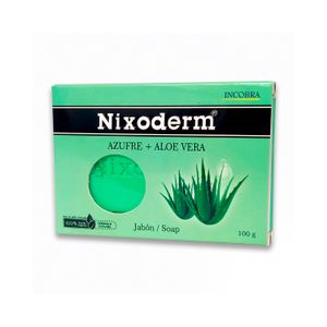 Jabon Nixoderm Azufre Aloe Vera X  100 Gr