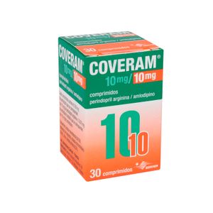 Coveram 10Mg/10Mg (Perind-Amlodp) X 30 Comp Sv