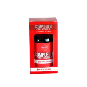 Complejo B  Zinc  Vitamina D3 Newhealth X 60 Cap Blandas