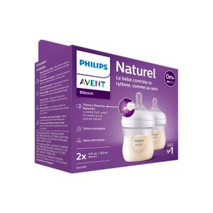 2 Biberon Philips Avent Na.Tra.125Ml4Oz