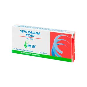 Sertralina 50 Mg 10 Tabletas