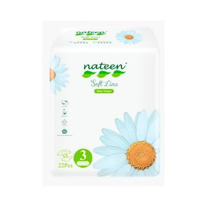 Pañal Nateen Baby Soft Line Et 3 X 22 Unidades