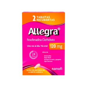 Allegra 120 Mg X  2Tbs