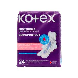 Toalla Kotex Nocturna Ultraprtotect X 24 Unidades