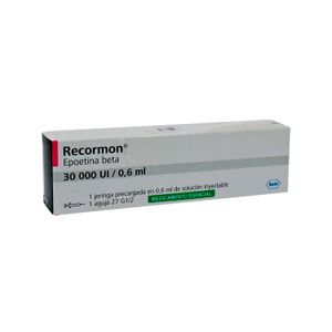 Recormon  Epoetina Beta Eritropr 30.000 Ui /0.6 Ml