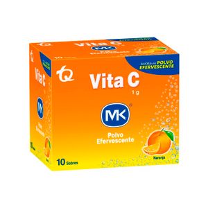 Vita C 1Gr Efervescente Naranja X 10 Sobres Mk