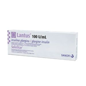 Lantus Ins.Glargina Solostar X 100U/Ml.Sf