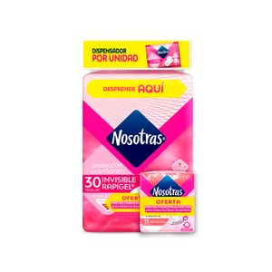 Toa.Nos.Invisible Rapigel 30 Und + 15Pro