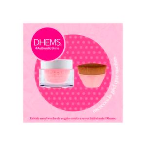 Dhems Kit Crema Hidratante Intensiva 50 Ml + Brocha Gratis