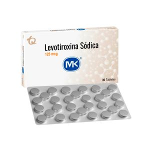 Levotiroxina Sodica 125 Mcg X 30 Tab Mk