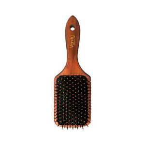 Cepillo Cojinete Masajeador Madera Paleta Pin Delgado Vanity Q822