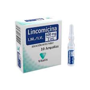 Lincomicina 600Mg/2Ml X 10Ampollas Vitalis