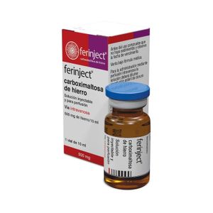 Ferinject (Carboximaltosa de Hierro)500Mg X 10Ml