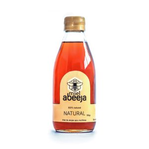 Miel De Abeeja 100 % Natural Cruda X 390 G