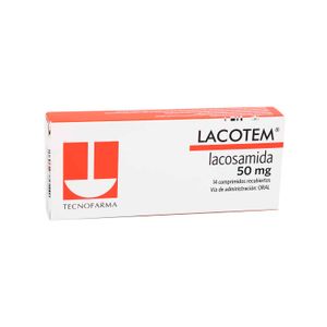 Lacotem (Lacosamida) 50 Mg X 14 Comprimidos
