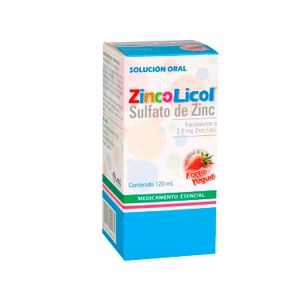 Zinco Solucion 120 Ml