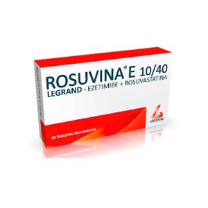 Rosuvina E (Ezetimibe + Rosuva) 10/40 X 30Tb Lg
